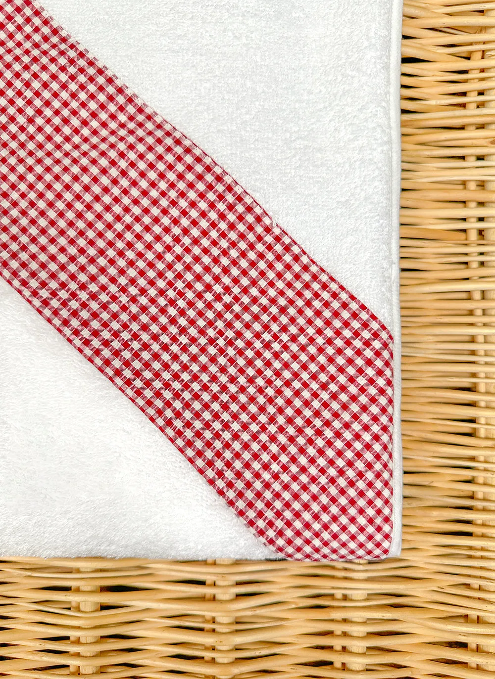 Checked Hooded Towel