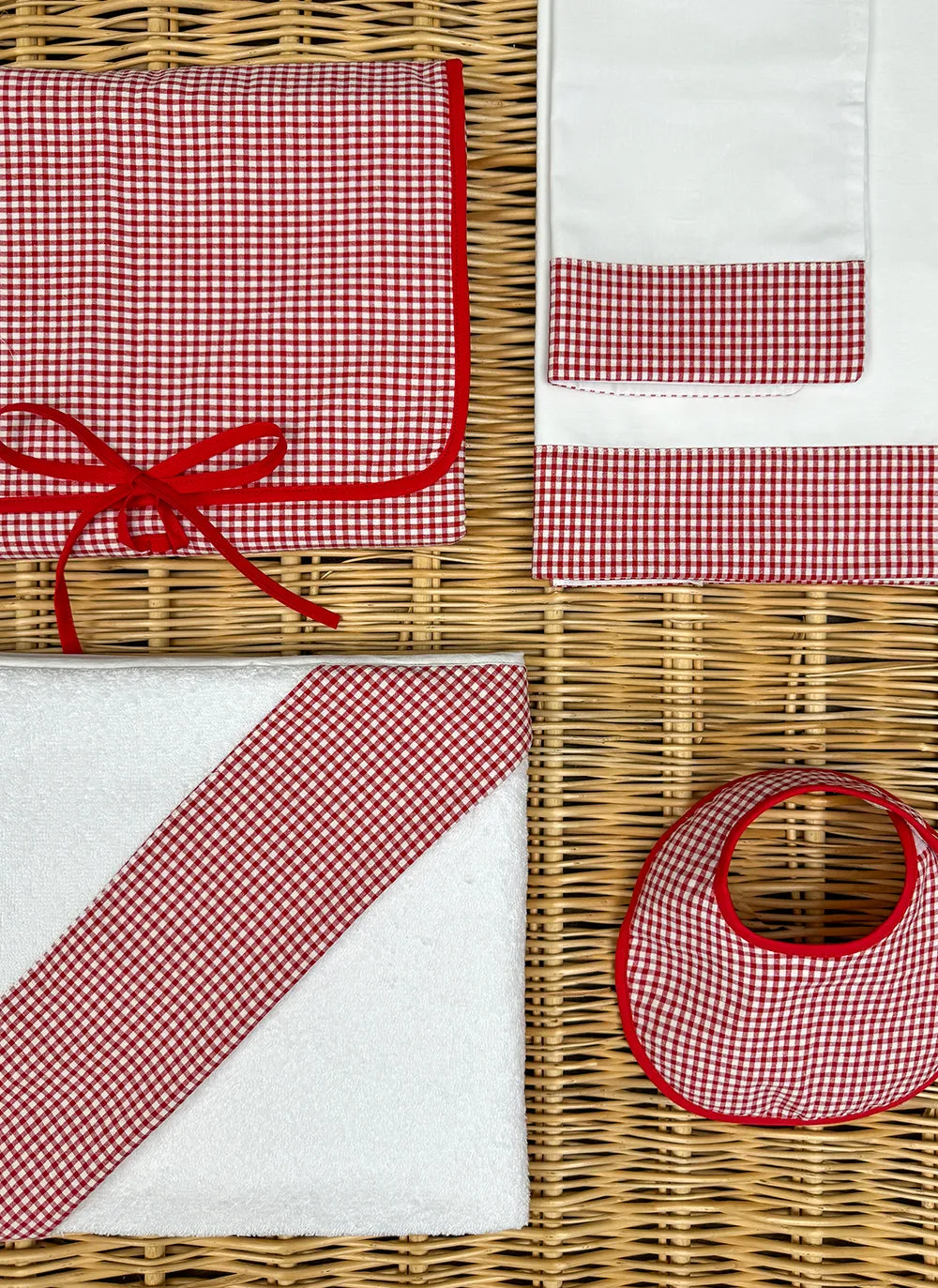 Checked Hooded Towel