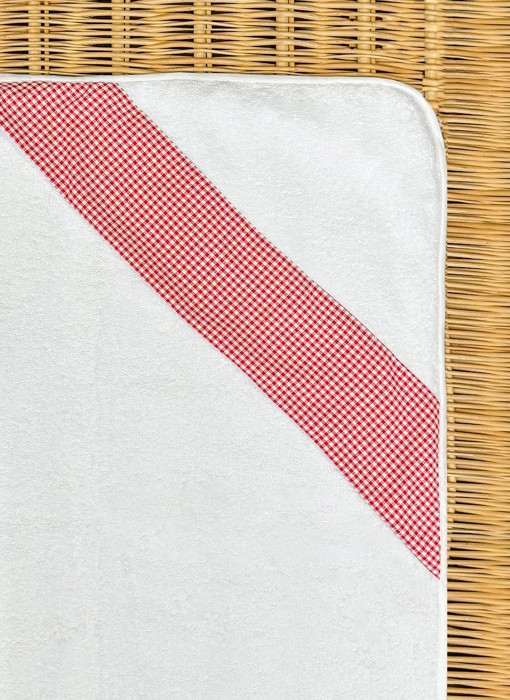 Checked Hooded Towel