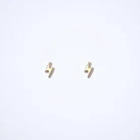 Fine Essentials - Lightning bolt stud earrings