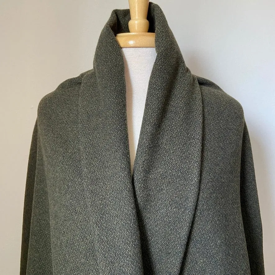 Hunter Green Italian Wool Blend