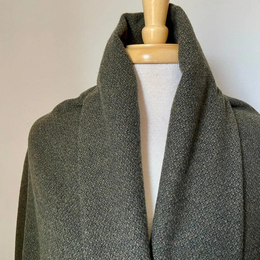 Hunter Green Italian Wool Blend