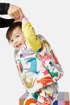 Leopards Baby Puffer Vest