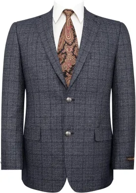 Men's Blazer Classic Fit Sport Coats Stylish 2 Button Single Breasted Stretch Sports Jacket for Business & Daily