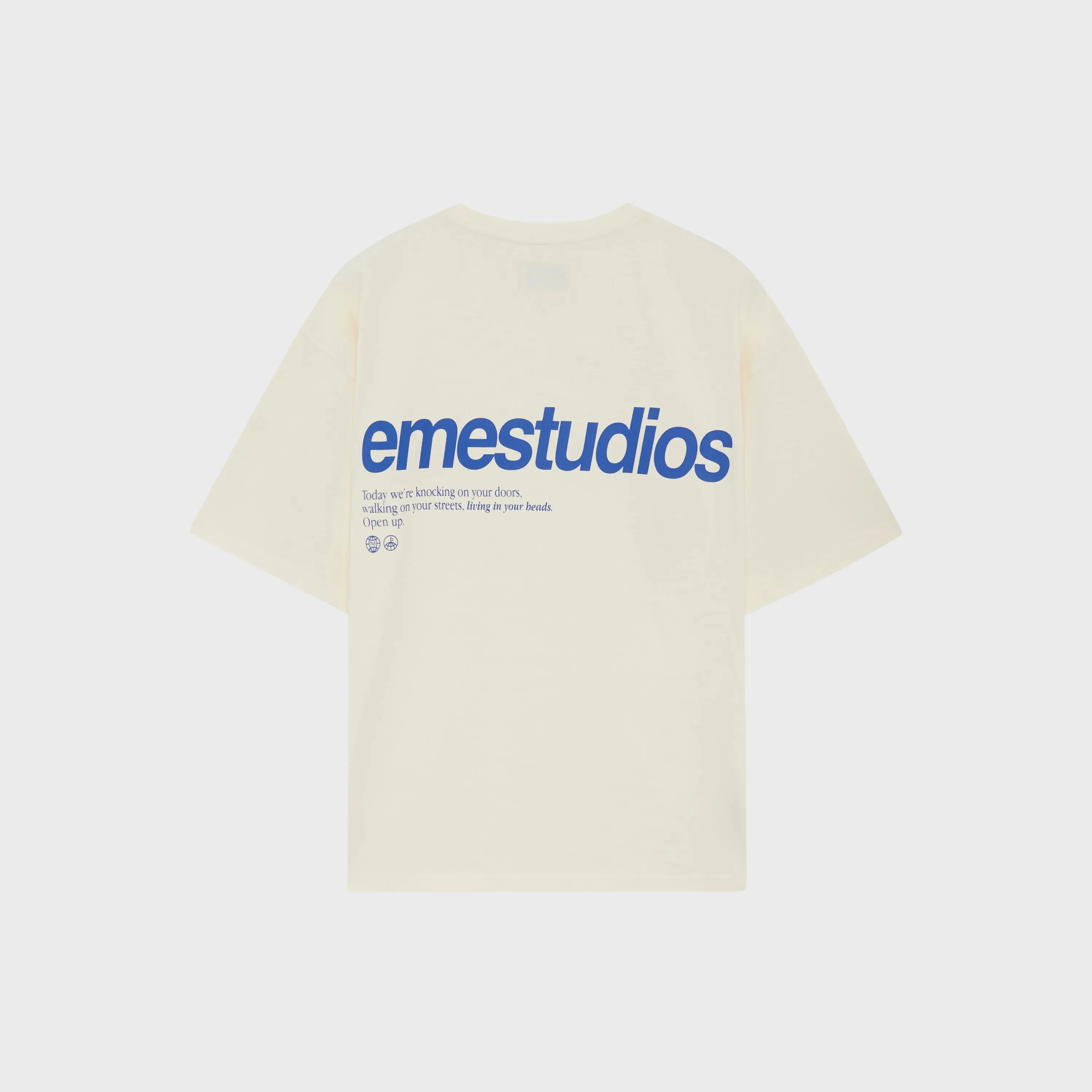 Open Up Off Sand Oversized Tee