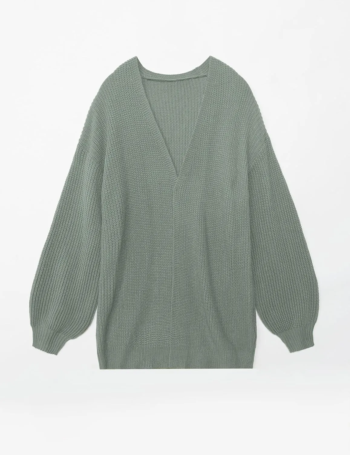 Women's Lightweight Oversized Long Cardigans Spring 2025 Cute Waffle Knit V Neck Open Front Thin Sweater Cardigan